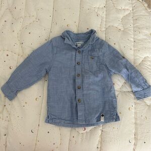 French boy button up